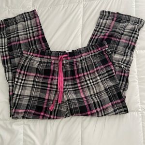 Pink, Black & Gray Pajama Pants